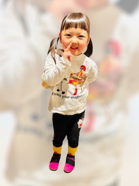 ♡can &me♡さん（キッズ・100cm）の秋コーディネート