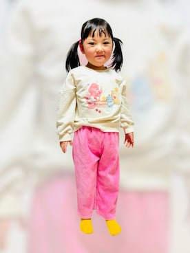 「アイテム（トップス）」を使った、♡can &me♡さん（キッズ・100cm）の冬コーディネート