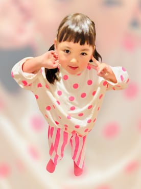 ♡can &me♡さん（キッズ・100cm）の秋コーディネート