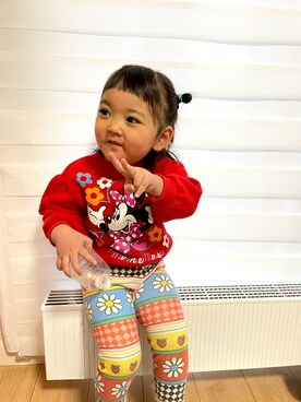 「Caldia（カルディア）のアイテム」を使った、♡can &me♡さん（キッズ・90cm）の冬コーディネート