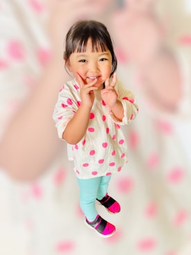 ♡can &me♡さん（キッズ・100cm）の秋コーディネート