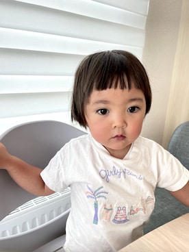 「Seraph（セラフ）のアイテム」を使った、♡can &me♡さん（キッズ・90cm）の夏コーディネート