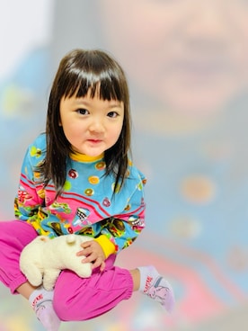 ♡can &me♡さん（キッズ・100cm）の秋コーディネート