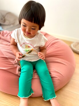 「Seraph（セラフ）のアイテム」を使った、♡can &me♡さん（キッズ・90cm）の夏コーディネート