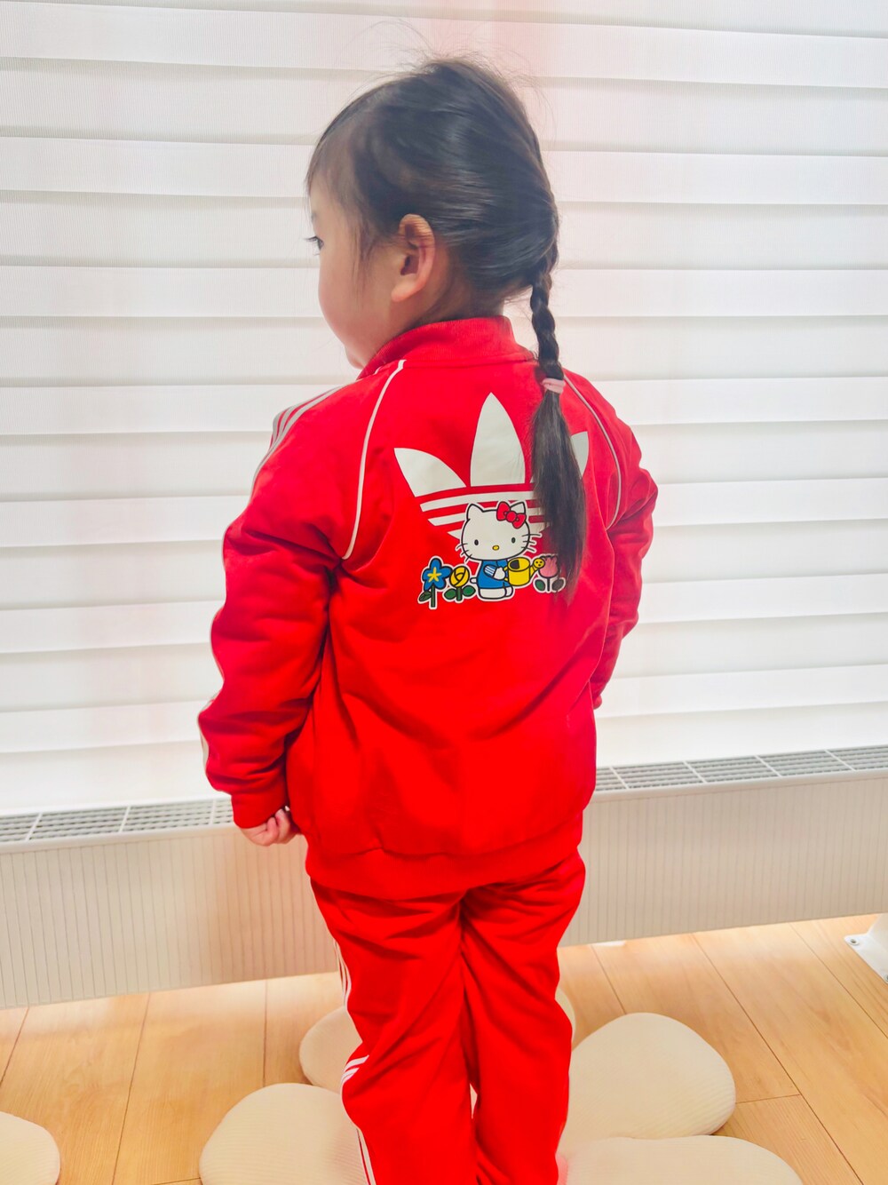kitty オリジナル セットアップ上下 ハローキティ アディダス kitty