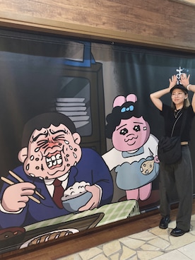 「シンフルコーデ」｜「アイテム（アクセサリー）」を使った、A K R さん（レディース・163cm）の夏コーディネート