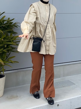 ❼さん（レディース・158cm）の冬コーディネート