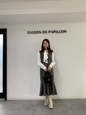 saisondepapillon_officialさん（レディース・168cm）の冬コーディネート