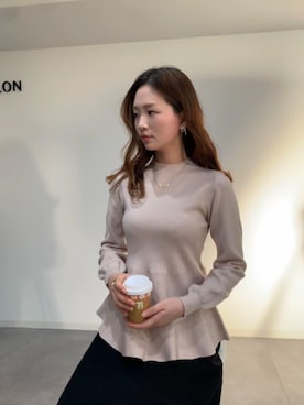 saisondepapillon_officialさん（レディース・168cm）の冬コーディネート