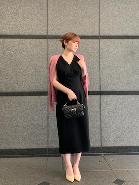 「SAISON DE PAPILLON（セゾンドパピヨン）のアイテム」を使った、saisondepapillon_officialさん（レディース・164cm）の春コーディネート