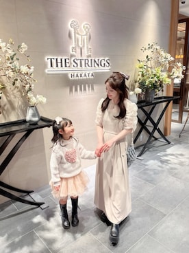 「SAISON DE PAPILLON（セゾンドパピヨン）のアイテム」を使った、saisondepapillon_officialさん（レディース・155cm）の春コーディネート