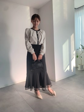 saisondepapillon_officialさん（レディース・166cm）の冬コーディネート