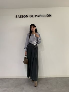 saisondepapillon_officialさん（レディース・168cm）の冬コーディネート