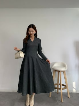 saisondepapillon_officialさん(レディース・168cm)の冬コーディネート