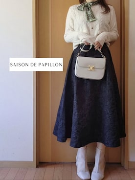 saisondepapillon_officialさん(レディース・168cm)の冬コーディネート