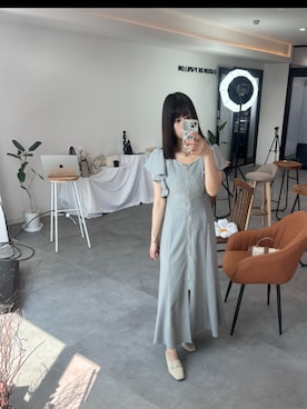 「SAISON DE PAPILLON（セゾンドパピヨン）のアイテム」を使った、saisondepapillon_officialさん（レディース・155cm）の春コーディネート