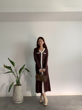 saisondepapillon_officialさん(レディース・168cm)の冬コーディネート
