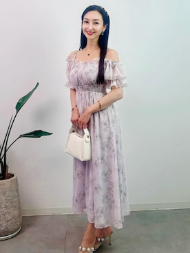 「SAISON DE PAPILLON（セゾンドパピヨン）のアイテム」を使った、saisondepapillon_officialさん（レディース・165cm）の春コーディネート