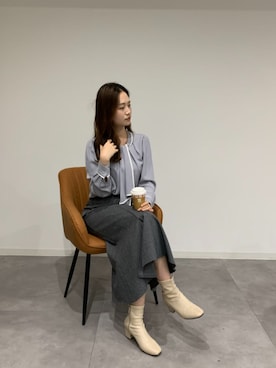 saisondepapillon_officialさん（レディース・168cm）の冬コーディネート