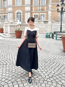 「SAISON DE PAPILLON（セゾンドパピヨン）のアイテム」を使った、saisondepapillon_officialさん（レディース・165cm）の春コーディネート