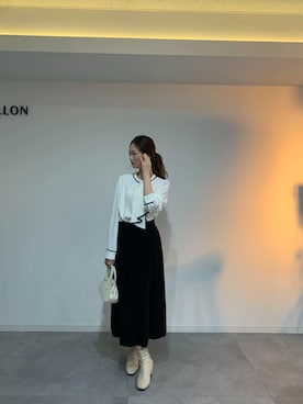 saisondepapillon_officialさん（レディース・168cm）の冬コーディネート