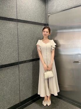 「SAISON DE PAPILLON（セゾンドパピヨン）のアイテム」を使った、saisondepapillon_officialさん（レディース・168cm）の春コーディネート