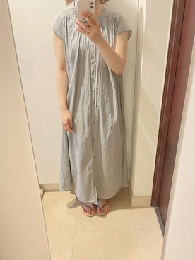 「chocomee（チョコミー）のアイテム（ワンピース/ドレス）」を使った、Hiさん（レディース・151cm）の夏コーディネート