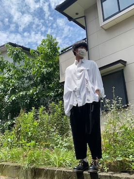 れさん（メンズ・172cm）の夏コーディネート