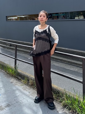 「FREE'S MART（フリーズマート）のアイテム」を使った、sakura_さん（レディース・155cm）の夏コーディネート
