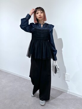 「FREE'S MART（フリーズマート）のアイテム（バレエシューズ）」を使った、sakura_さん（レディース・155cm）の春コーディネート