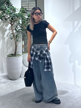 「FREE'S MART（フリーズマート）のアイテム」を使った、sakura_さん（レディース・155cm）の夏コーディネート