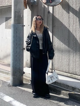 「FREE'S MART（フリーズマート）のアイテム」を使った、sakura_さん（レディース・155cm）の秋コーディネート