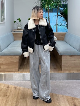 「FREE'S MART（フリーズマート）のアイテム」を使った、sakura_さん（レディース・155cm）の秋コーディネート