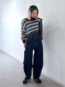 「FREE'S MART（フリーズマート）のアイテム」を使った、sakura_さん（レディース・155cm）の冬コーディネート