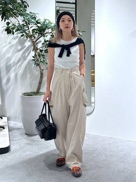「FREE'S MART（フリーズマート）のアイテム」を使った、sakura_さん（骨格ナチュラル・レディース・155cm）の夏コーディネート
