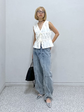 sakura_さん(レディース・155cm)の夏コーディネート