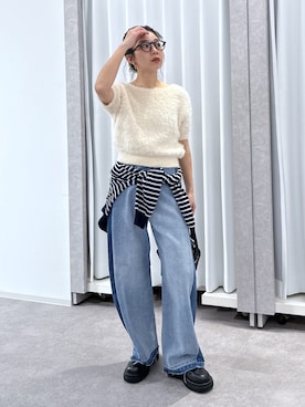 「FREE'S MART（フリーズマート）のアイテム（バッグ）」を使った、sakura_さん（レディース・155cm）の春コーディネート