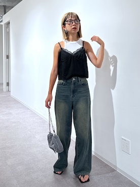 「残暑コーデ」｜sakura_さん（レディース・155cm）の秋コーディネート