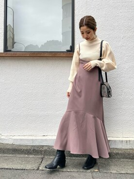 sakura_さん（レディース・155cm）の冬コーディネート