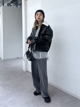 「FREE'S MART（フリーズマート）のアイテム」を使った、sakura_さん（レディース・155cm）の秋コーディネート