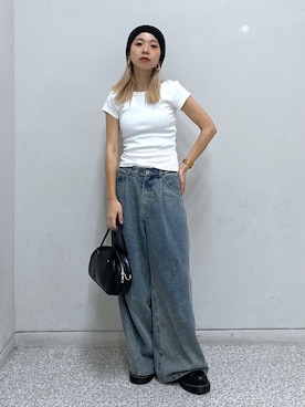 「FREE'S MART（フリーズマート）のアイテム」を使った、sakura_さん（骨格ナチュラル・レディース・155cm）の夏コーディネート