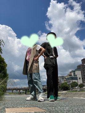 T_changさん（メンズ・171cm）の夏コーディネート