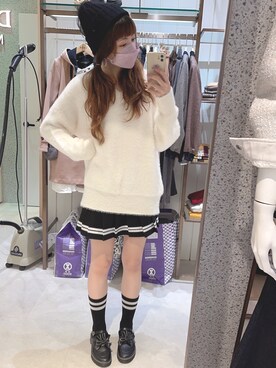 「CA4LA（カシラ）のアイテム（ヘアアクセサリー、ブラック系）」を使った、dolla さん（レディース・160cm）の秋コーディネート