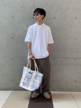 岸上拓矢さんの（BIRKENSTOCK | ビルケンシュトック）を使ったコーディネート