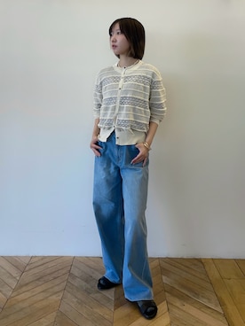 「marco masi（マルコマージ）のアイテム」を使った、いけうちさん（レディース・155cm）の夏コーディネート