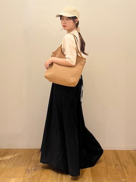 「collex（コレックス）のアイテム」を使った、いけうちさん（レディース・155cm）の夏コーディネート