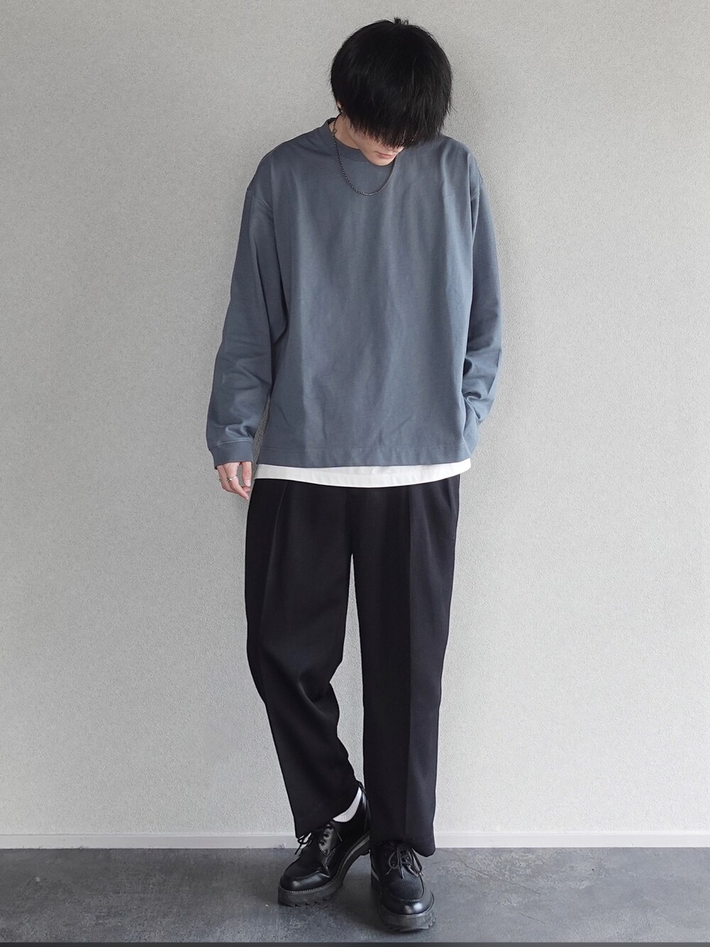 xMe1x / めいさんの「MVS LAYERED TANK TOP（LIDNM）」を使ったコーディネートの1枚目の写真