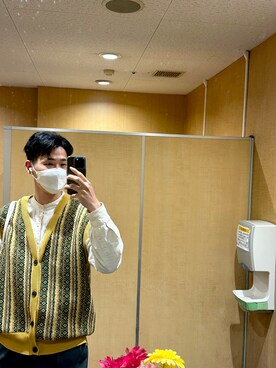 「大学生」｜「アイテム（PC・スマホグッズ/家電）」を使った、tomokiさん（メンズ・180cm）の冬コーディネート
