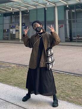 「Java（ジャバ）のアイテム」を使った、chingggさん（レディース・165cm）の春コーディネート