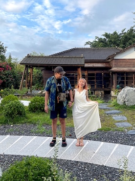 「quiksilver」｜ʰᵃⁿⁿⁱ ᶜʰᵃⁿᵍ🦁さん（レディース・153cm）の夏コーディネート